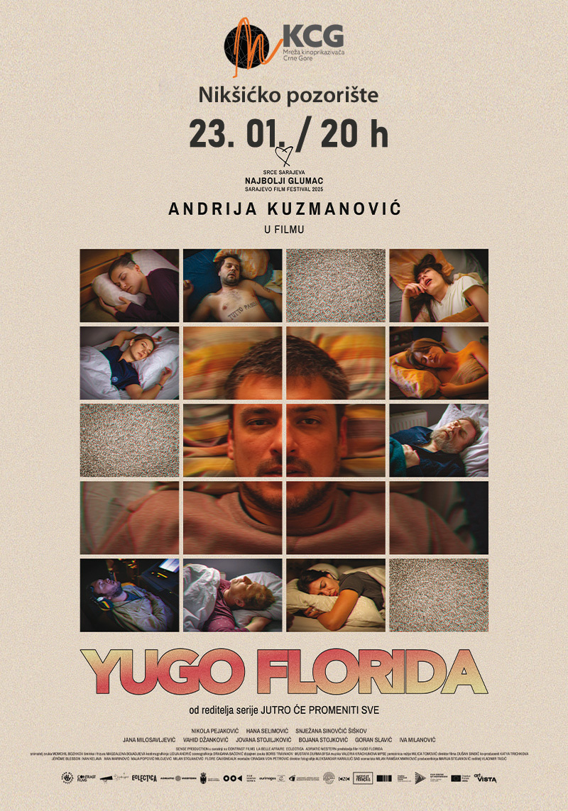 Filmska projekcija „Yugo Florida” u Nikšićkom pozorištu