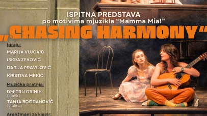 Muzičko &ndash; scenski performans &bdquo;Chasing harmony&ldquo; na Večernjoj sceni
